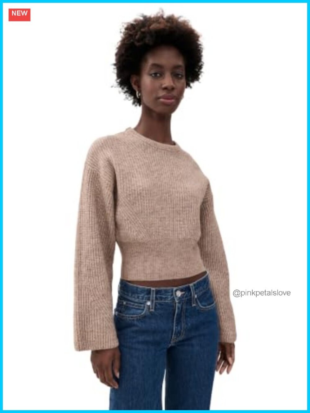 Chunky Knit Pullover Sweater Mid-Weight Stretch Women's